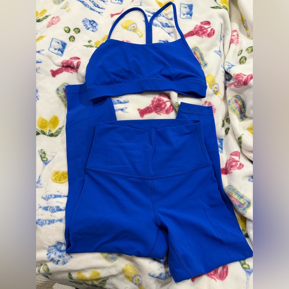 lululemon blue set